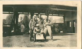 Scott, Ghandi and Johnny, Oates at Gummersbach, Germany.